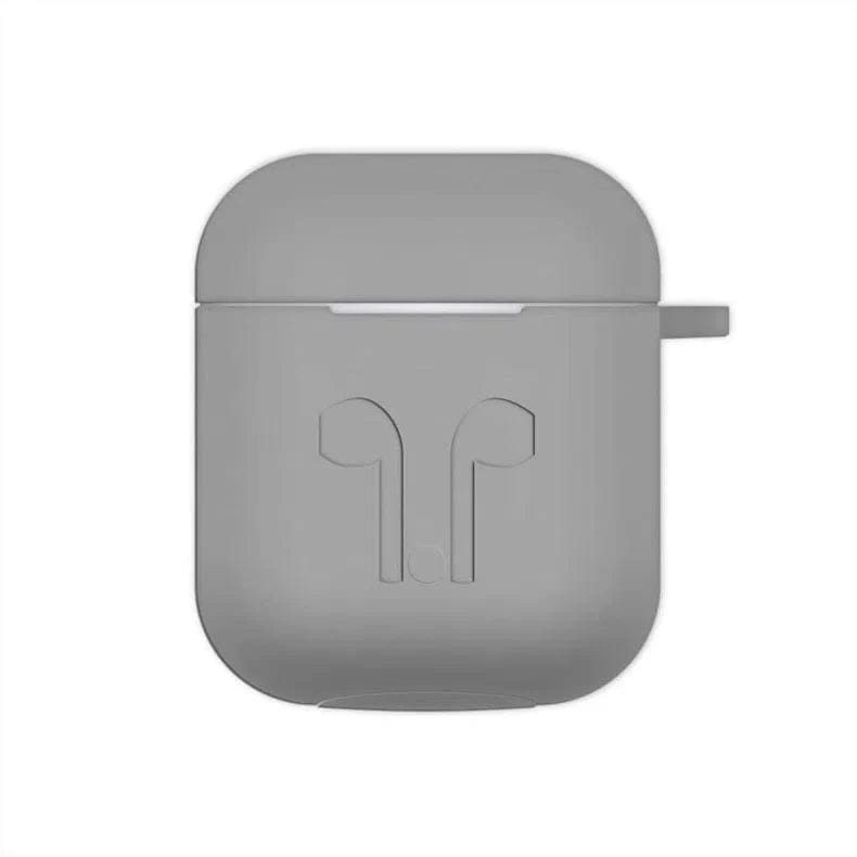 Cases & Covers for Airpods 1 | 2 / Grey Apple Airpods Cases Covers Silicone Soft