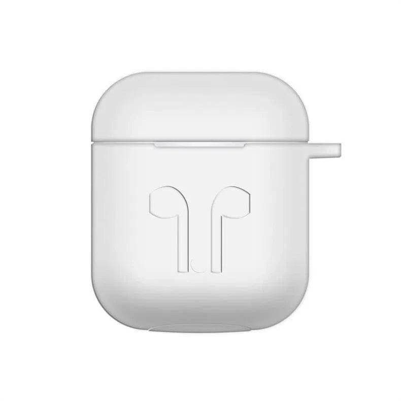 Cases & Covers for Airpods 1 | 2 / White Apple Airpods Cases Covers Silicone Soft