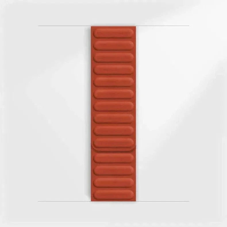 Silicone Soft Touch Magnetic Link Band for Apple Watch 38 | 40 | 41 | 42mm S10