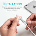Cable Management for Silicone Spiral Charger Cable Protector