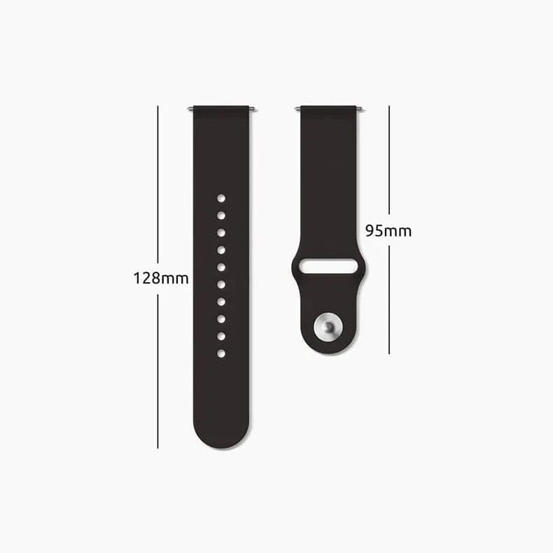 Straps & Bands for 20mm / Coco Black