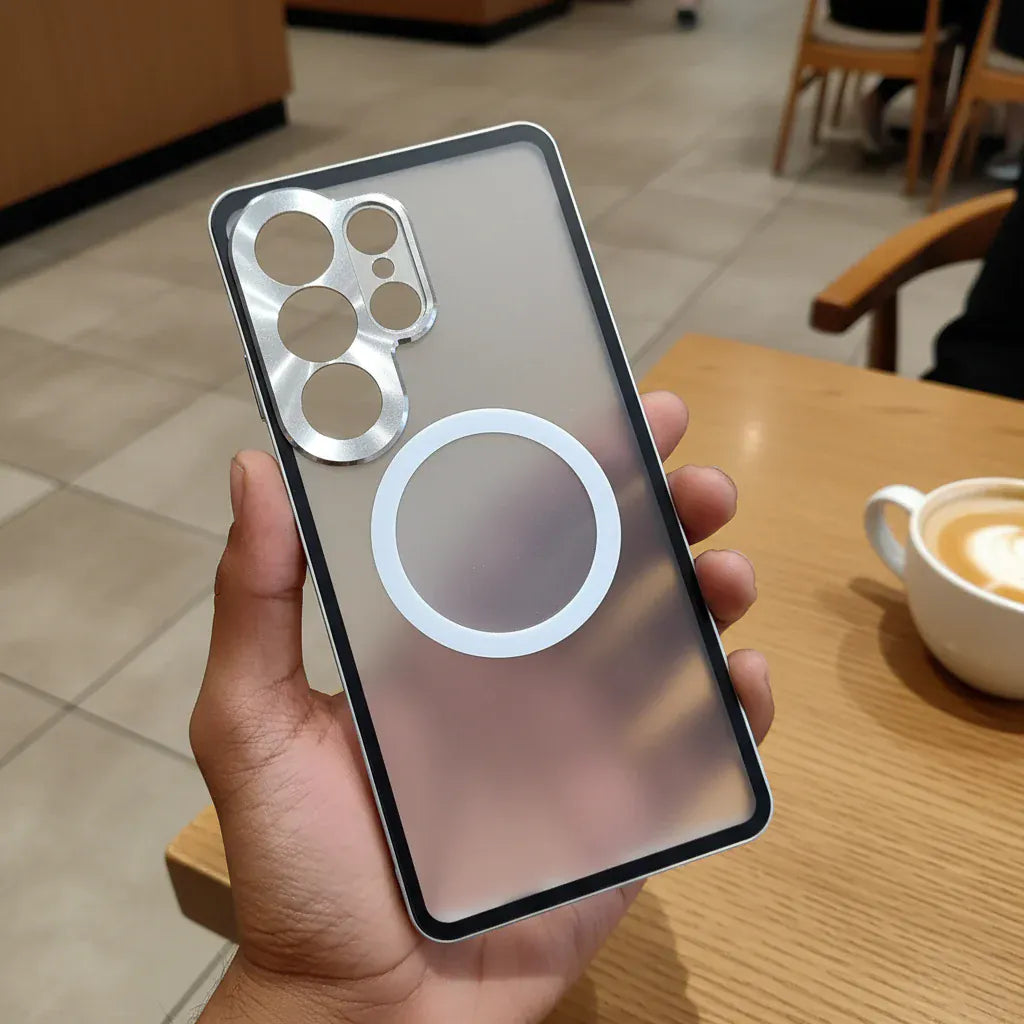 Cases & Covers Heavy Duty Frosted Armor Camera Protective Magsafe Hard Case for Samsung S26 Ultra