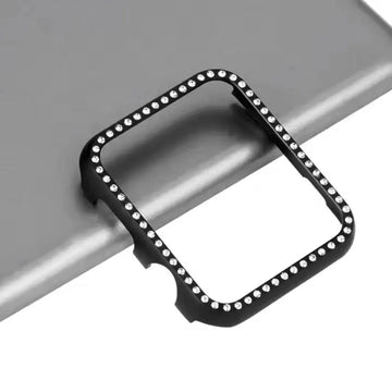 Single Rhinestone Metal Bumper for Apple Watch 40mm