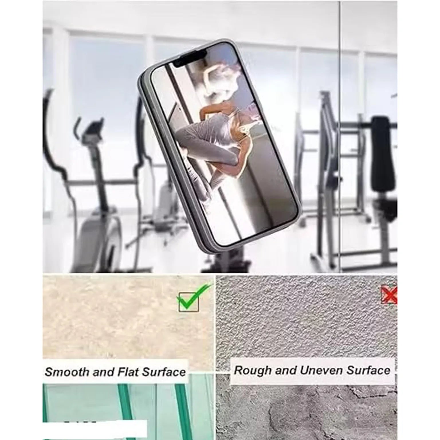 Enhancement Single-Side Anti-Slip Silicone Grip Suction Cup Mobile Phone Holder