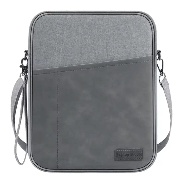 Artificial Leather with Fabric Sleeve Bag for Tablet | iPad 11 inch Grey - Ktusu