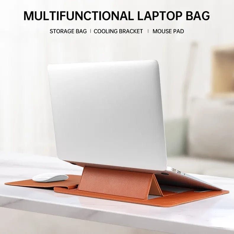 Detachable Multifunctional with Adjustable Stand Sleeves Bag for MacBook | Laptop - Ktusu