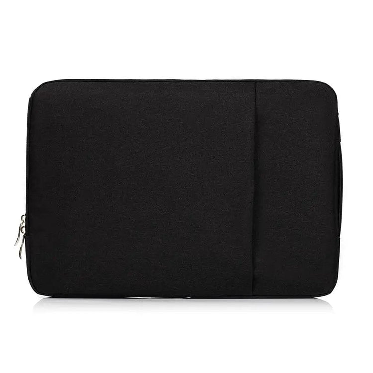 Water-resistant Polyester With Handle Shockproof Bag Sleeve for Laptop | Macbook | Notebook Up to 13.3 inch Laptop / Black - Ktusu