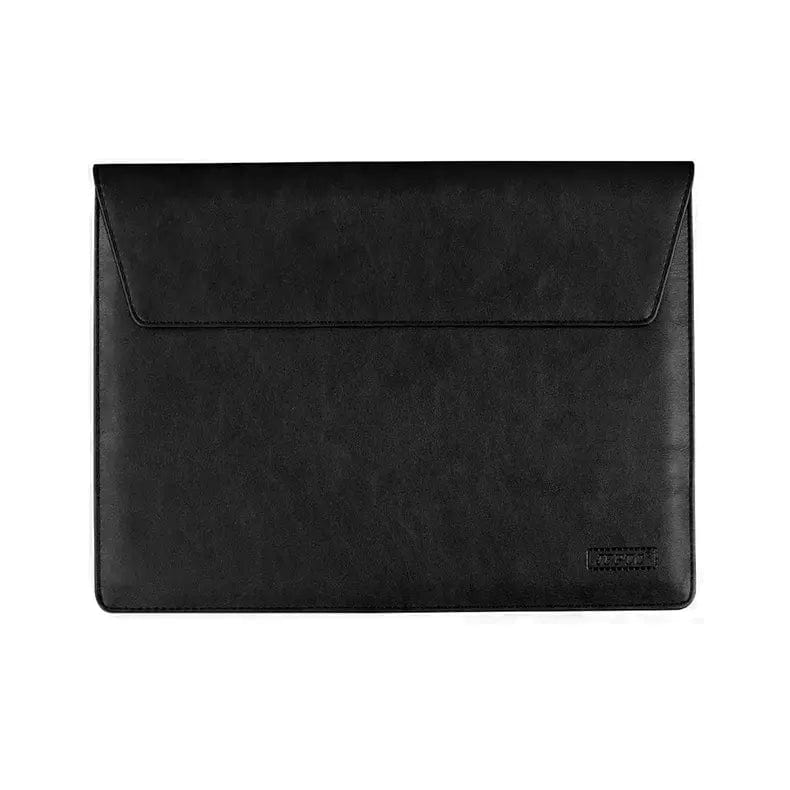 Slim Faux Leather Business Sleeves Bag for MacBook | Laptop Up to 13.3 inch Laptop / Black - Ktusu