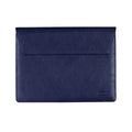 Slim Faux Leather Business Sleeves Bag for MacBook | Laptop Up to 13.3 inch Laptop / Midnight Blue - Ktusu