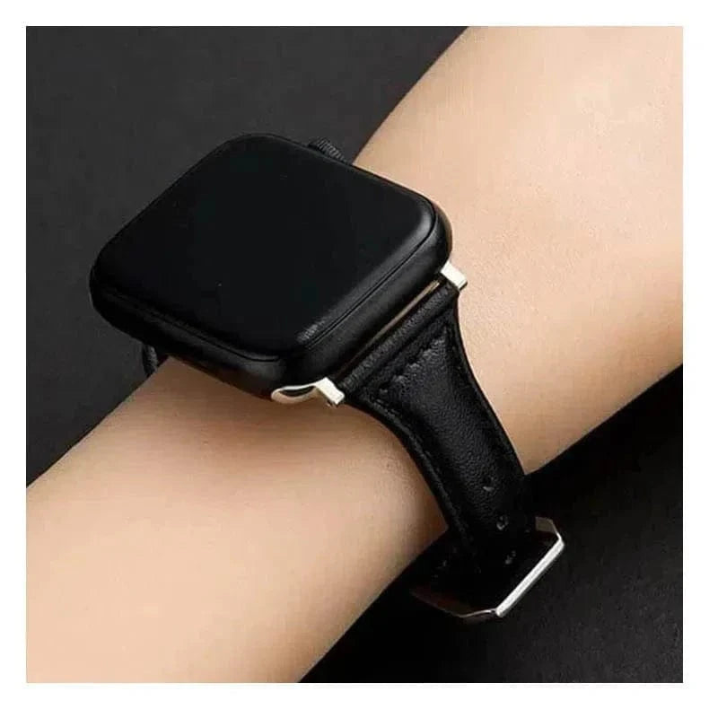 Slim Classic Leather Texture Band for Apple Watch 42 | 44 | 45 | Ultra 49 | 46mm S10