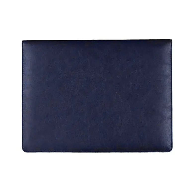 Slim Faux Leather Business Laptop Sleeve Bag