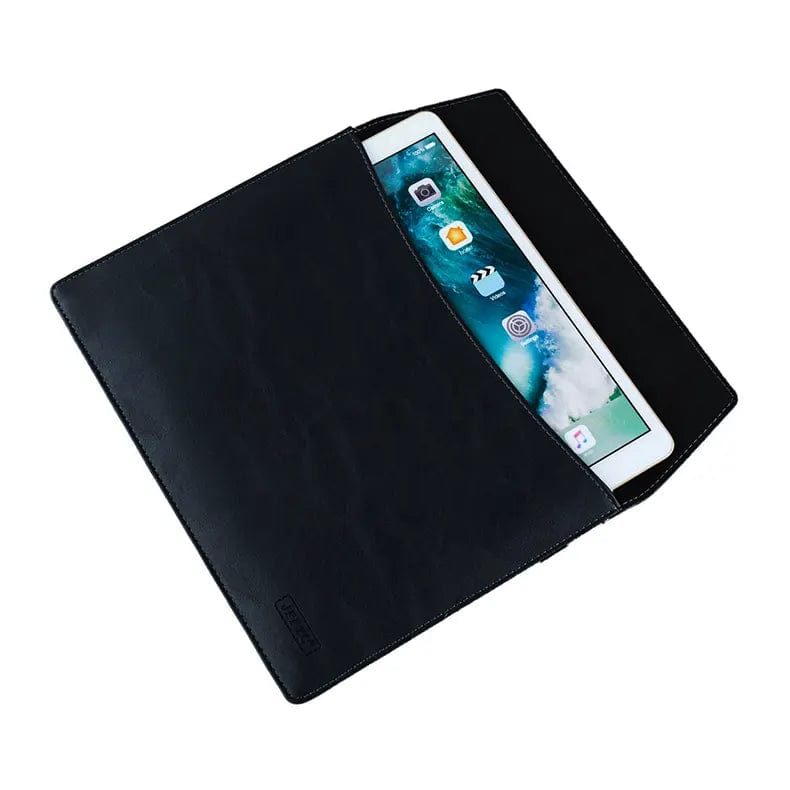 Slim Faux Leather Business Laptop Sleeve Bag