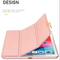 Cases & Covers for Smart Trifold Hard Matte Back Flip Stand Back Case for iPad