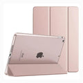 Cases & Covers for iPad 7 | 8 | 9 gen 10.2inch / Pink Smart Trifold Hard Matte Back Flip Stand Back Case for iPad