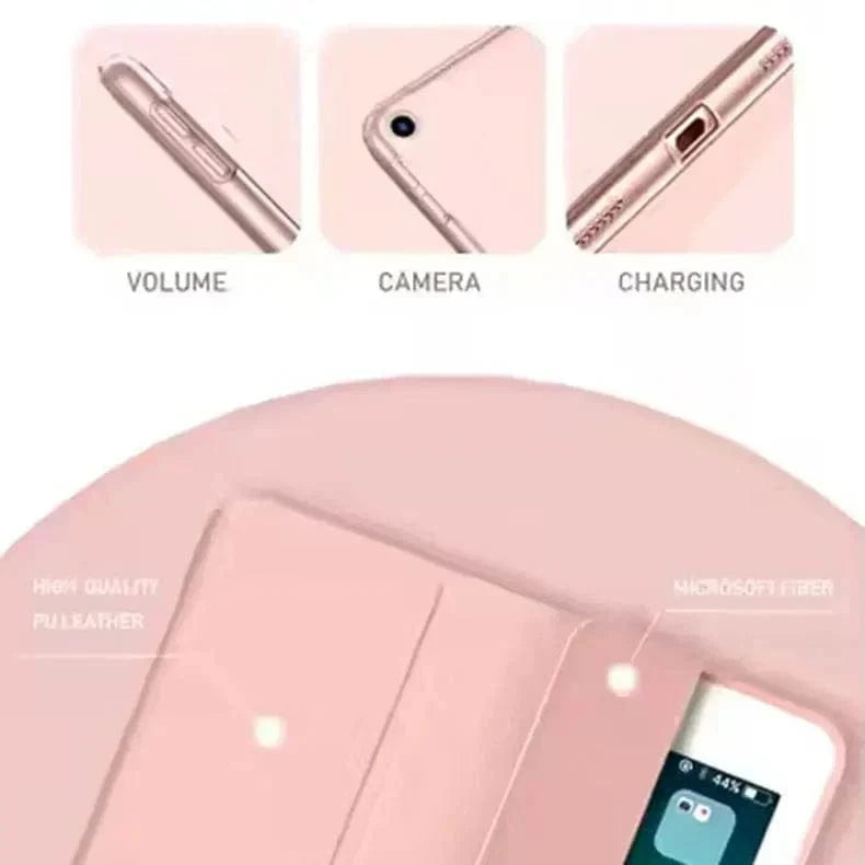 Smart Trifold Hard Matte Flip Cover for iPad mini 4 | 5 (7.9-inch)