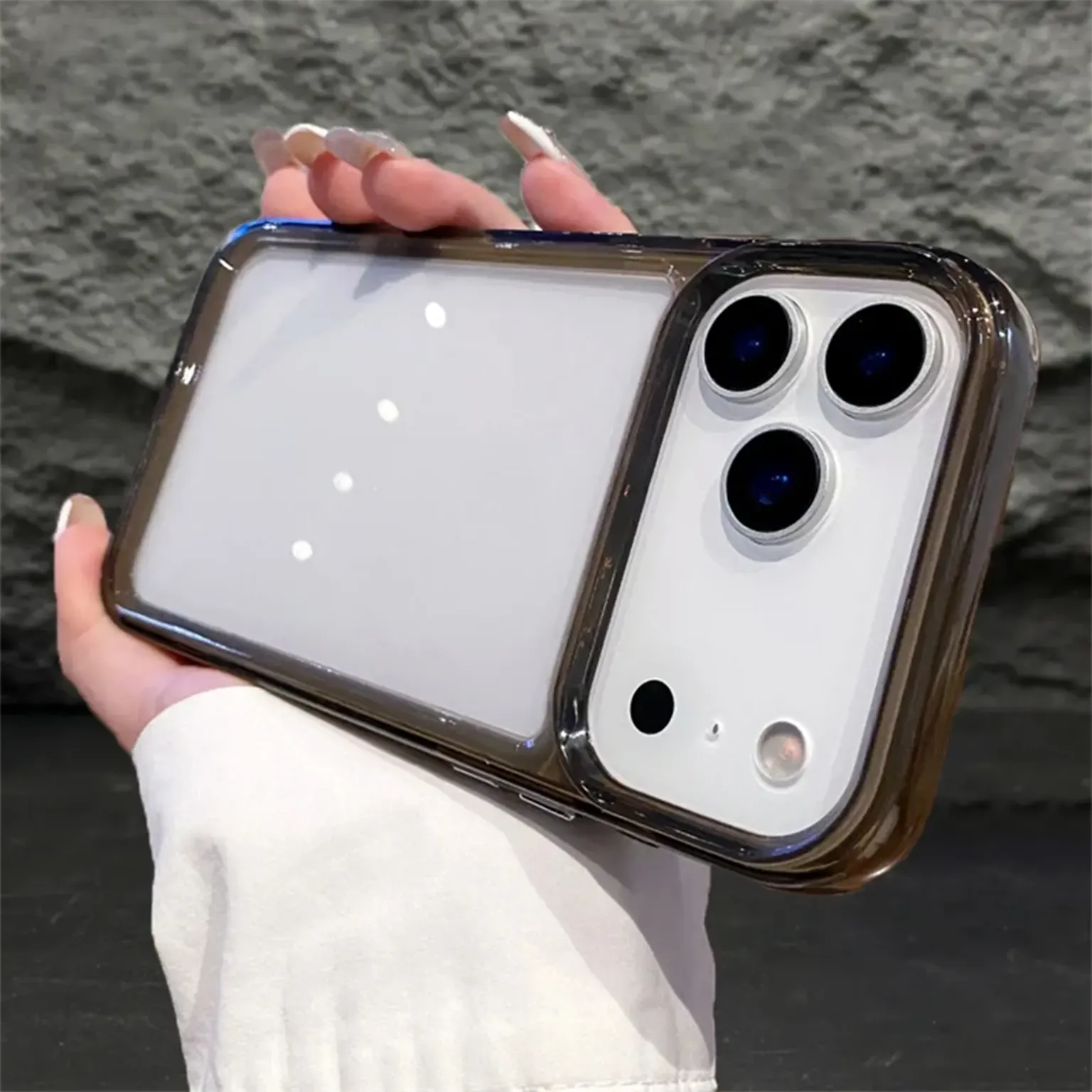 Cases & Covers Smoke Crystal Clear Hard Case for iPhone 17 Pro Max