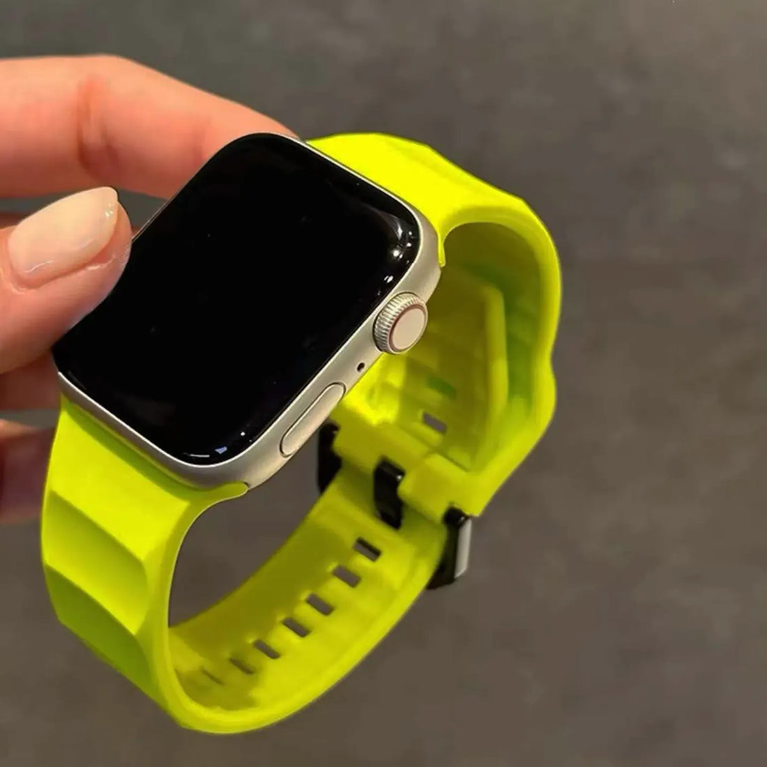 Watch Bands Soft Silicone Ripple Band for Apple Watch 38 | 40 | 41 | 42mm S10