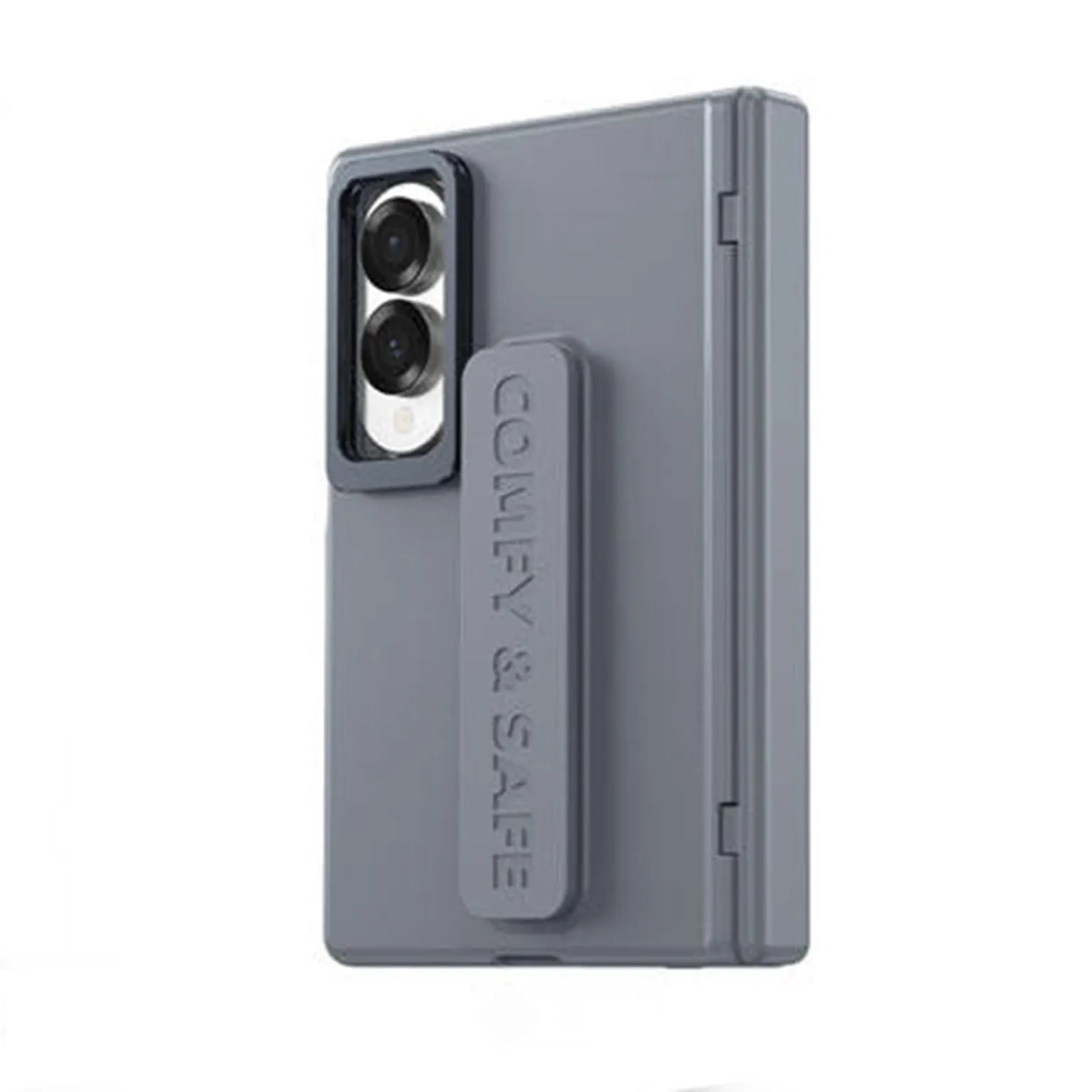 Soft Touch Coating Lens Bracket Case With Hand Strap for Samsung Z Fold8 KTSU06HGR 8907279826053