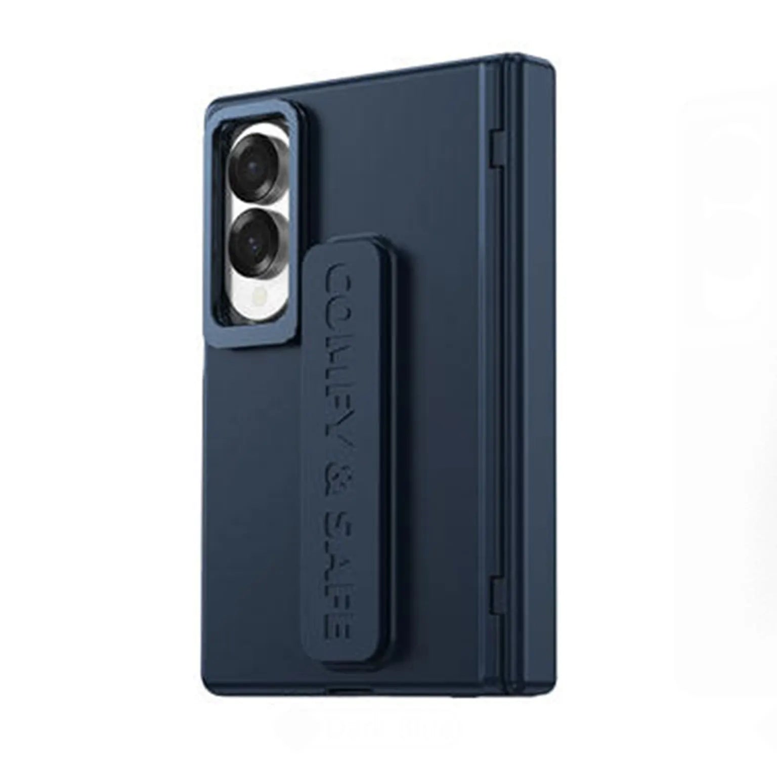 Soft Touch Coating Lens Bracket Case With Hand Strap for Samsung Z Fold8 KTSUSPNIE 8989874752814