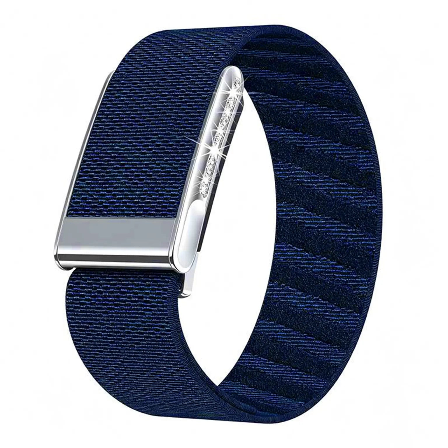 Sparkling Rhinestone Breathable Nylon Sports Loop Adjustable Replacement Strap for Whoop 5.0 PEAK KTSU8ZIPU 8933198539934