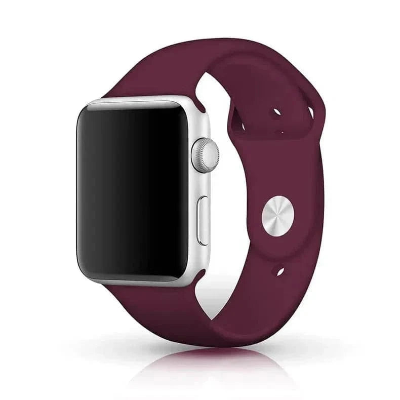 Sports Silicone Watch Band for Apple Watch 42 | 44 | 45 | Ultra 49 | 46mm S10