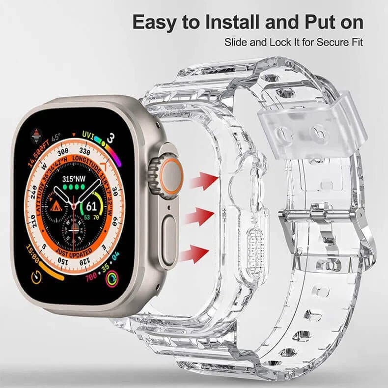 Sports Soft TPU Band Strap for Apple Watch Ultra 49mm
