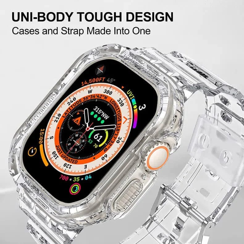 Sports Soft TPU Band Strap for Apple Watch Ultra 49mm