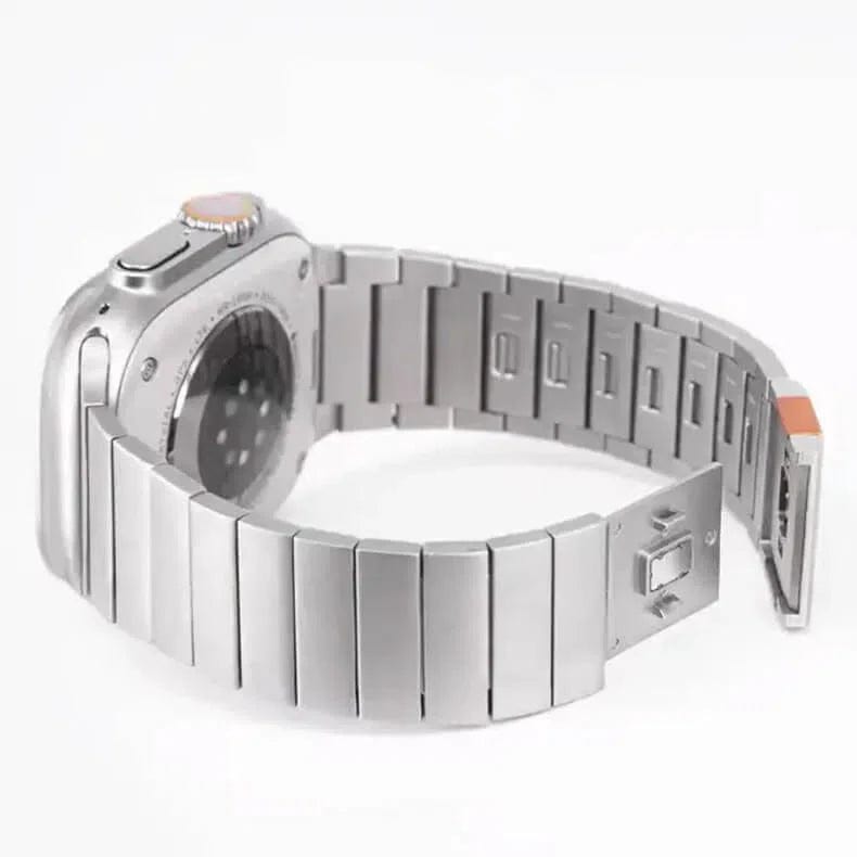 Straps & Bands for Stainless Steel Detachable Link Magnetic Closure Strap for Apple Watch