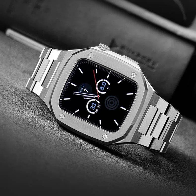 Stainless Steel Dual Link Bracelet for Apple Watch 44mm
