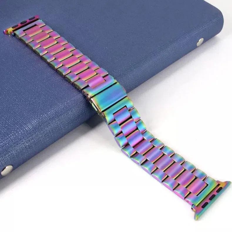 Stainless Steel Metal Bracelet for Apple Watch 38 | 40 | 41 | 42mm S10