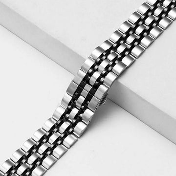 Watch Bands Stainless Steel Seven Link Bracelet for Apple Watch 42 | 44 | 45 | Ultra 49 | 46mm S10