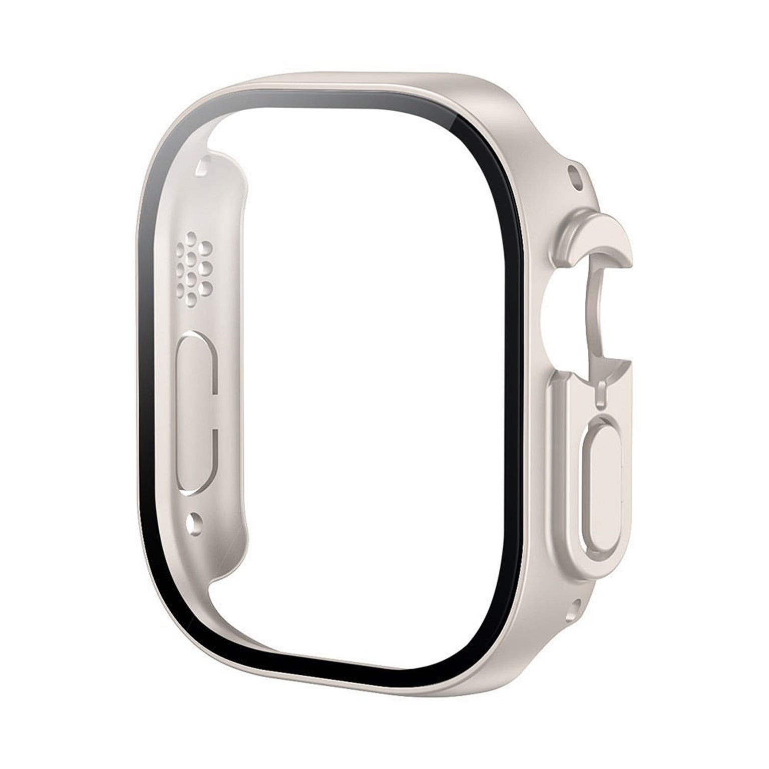 in-build Glass Matte Protective Case for Apple Watch Ultra 49mm