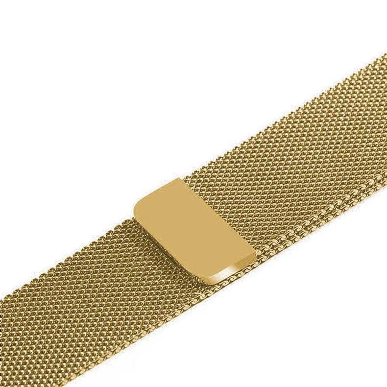 Milanese Magnetic Loop Watch Band for Smartwatch 20mm / Gold - Ktusu