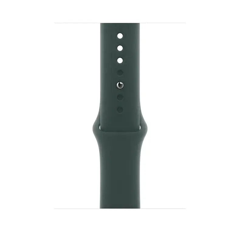 New Liquid Silicone Soft Sport Watch Band for iWatch 42mm | 44mm | 45mm | Ultra 49mm | 46mm Series 10 / Army Green - Ktusu