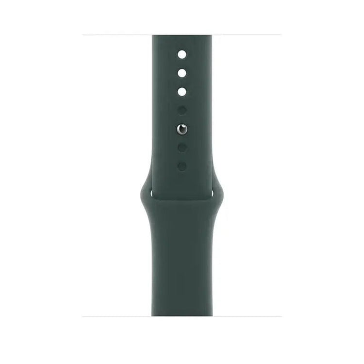 New Liquid Silicone Soft Sport Watch Band for iWatch 42mm | 44mm | 45mm | Ultra 49mm | 46mm Series 10 / Army Green - Ktusu