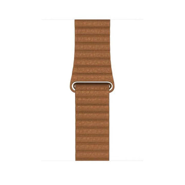 Leather Texture Magnetic Loop Watch Band for iWatch 42mm | 44mm | 45mm | Ultra 49mm | 46mm Series 10 / Brown - Ktusu