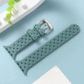 Braided Weave Breathable Soft Silicone Watch Band for iWatch 42mm | 44mm | 45mm | Ultra 49mm | 46mm Series 10 / Cactus - Ktusu