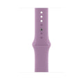 New Liquid Silicone Soft Sport Watch Band for iWatch 42mm | 44mm | 45mm | Ultra 49mm | 46mm Series 10 / Lavender - Ktusu