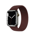 Braided Solo Elastic Sport Loop Watch Band for iWatch 42mm | 44mm | 45mm | Ultra 49mm | 46mm Series 10 - Medium / Rusty - Ktusu