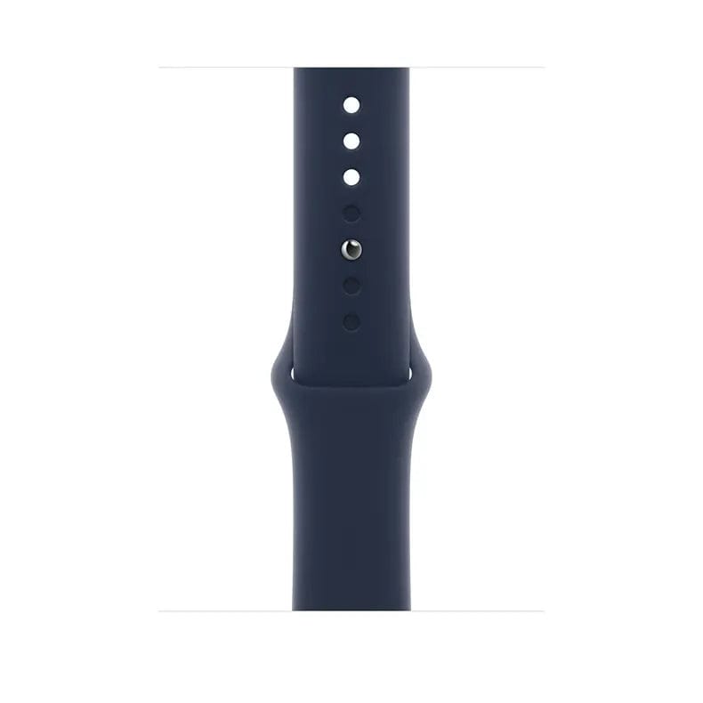 New Liquid Silicone Soft Sport Watch Band for iWatch 42mm | 44mm | 45mm | Ultra 49mm | 46mm Series 10 / Midnight Blue - Ktusu