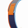 Trail Loop Watch Band for iWatch 42mm | 44mm | 45mm | Ultra 49mm | 46mm Series 10 / Midnight Blue Orange - Ktusu