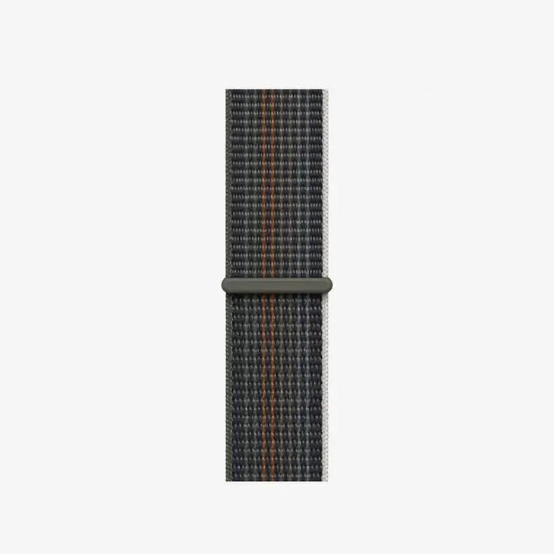 Nylon Velcro Sport Loop Watch Band for iWatch 42mm | 44mm | 45mm | Ultra 49mm | 46mm Series 10 / Midnight - Ktusu