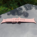 Classic Silicone Soft Watch Band for iWatch 42mm | 44mm | 45mm | Ultra 49mm | 46mm Series 10 / Pink Sand - Ktusu