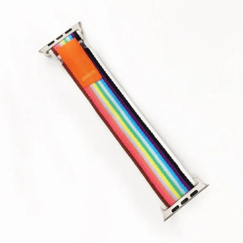 Trail Loop Watch Band for iWatch 42mm | 44mm | 45mm | Ultra 49mm | 46mm Series 10 / Rainbow - Ktusu