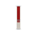 Alpine Loop Watch Band for iWatch 42mm | 44mm | 45mm | Ultra 49mm | 46mm Series 10 / Starlight Red - Ktusu