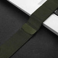 Milanese Magnetic Loop Watch Band for iWatch 42mm | 44mm | 45mm | Ultra 49mm | 46mm Series 10 / Style 1 / Army Green - Ktusu