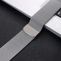 Milanese Magnetic Loop Watch Band for iWatch 42mm | 44mm | 45mm | Ultra 49mm | 46mm Series 10 / Style 1 / Silver - Ktusu