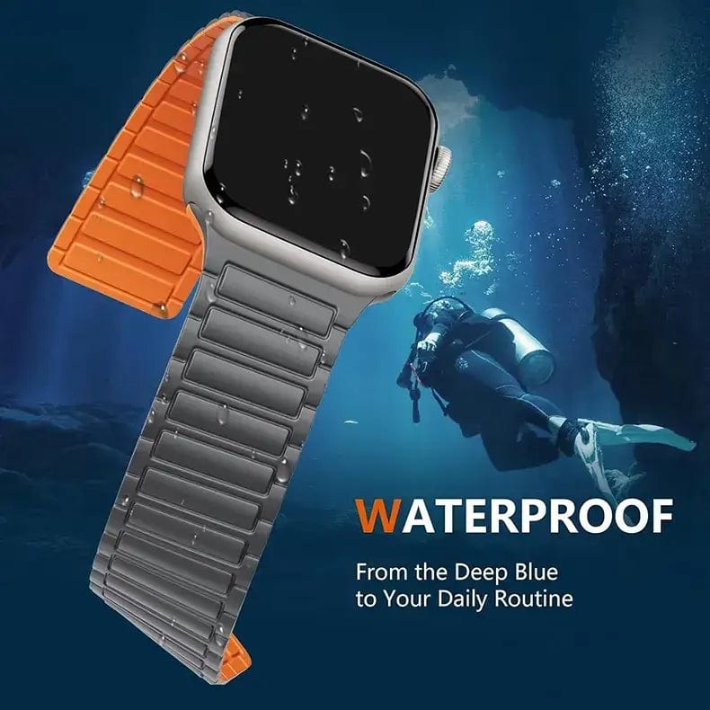 Silicone Magnetic skin-friendly Watch Band for iWatch - Ktusu