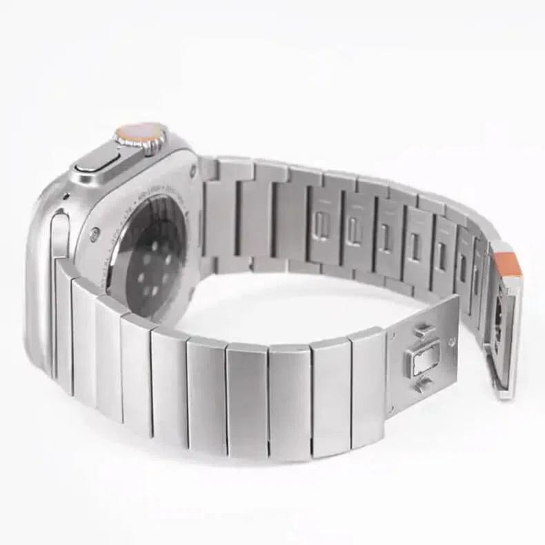 Stainless Steel Detachable Link Strap With Magnetic Closure Bracelet for iWatch - Ktusu