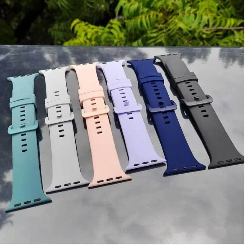 Classic Silicone Soft Watch Band for iWatch - Ktusu